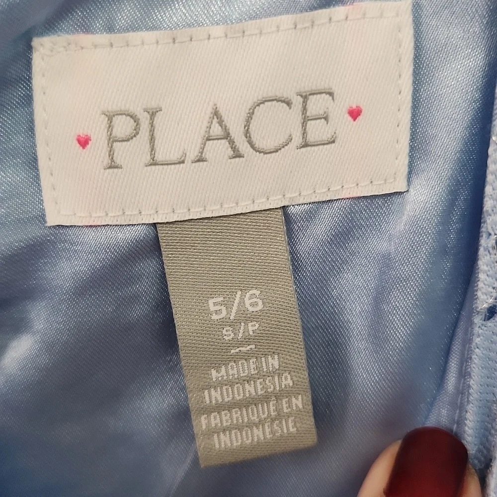 NWT The Children's Place Lace Shortsleeve Tiered Dress Size 5/6